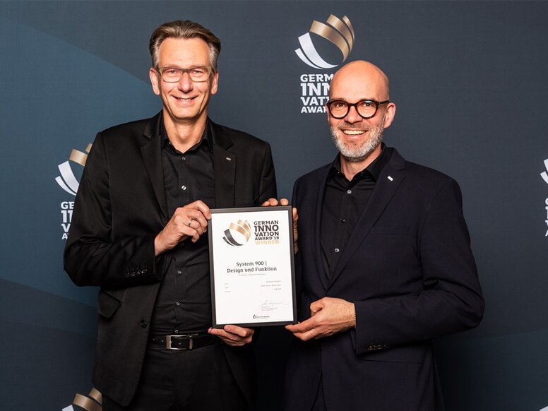 Geschäftsführung beim German Innovation Award 2019